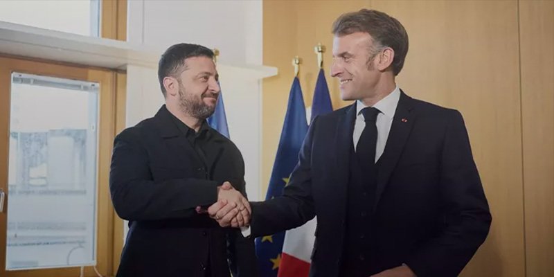 Zelenskiy ile Macron Brüksel’de Görüştü: “Rusya Üzerindeki Baskı Artırılmalı”