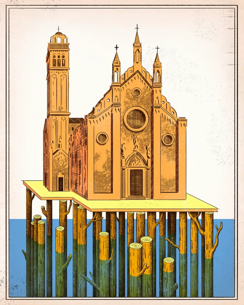 venedik’i 1600 yıldır ayakta tutan gizli mühendislik harikası 6 Venedik’i 1600 Yıldır Ayakta Tutan Gizli Mühendislik Harikası