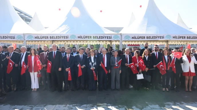 Nilüfer’de Cumhuriyet coşkusu 
