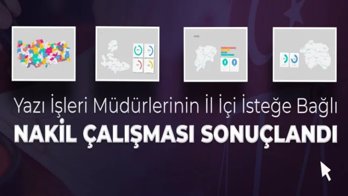 Adalet'te Yazı İşleri Müdürlerinin nakil talepleri sonuçlandı