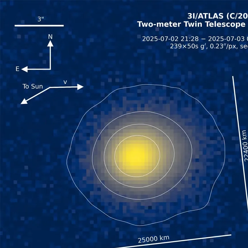 Yıldızlararası Ziyaretçi 3I/ATLAS Bu Gece İlk Kez Canlı Yayında Görüntülenecek