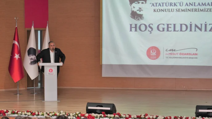 Ankara Keçiören’de “Atatürk’ü Anlamak” semineri düzenlendi