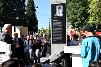 Antalya Muratpaşa'da Topçu Yüzbaşı Aker unutulmadı