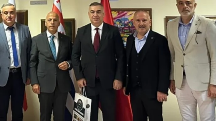 Artvin Borsası'ndan Batum Başkonsolosluğu'na ziyaret