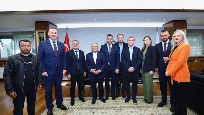 Bosna Hersek heyetinden Kayseri'ye ziyaret