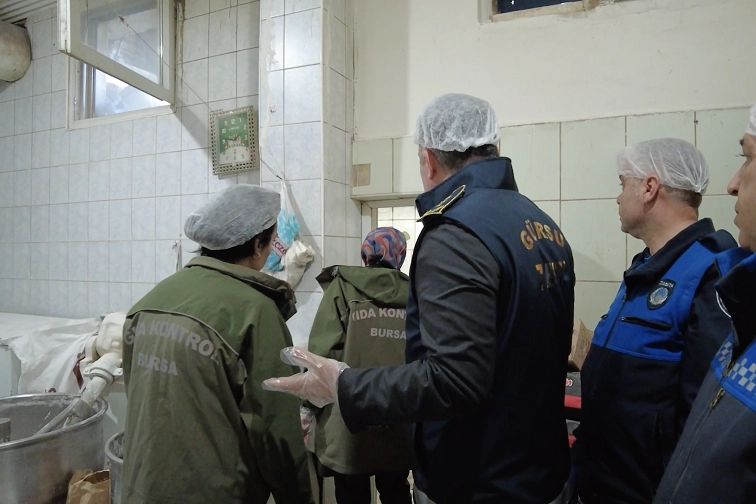 Bursa Gürsu Zabıtası'ndan hijyen denetimi
