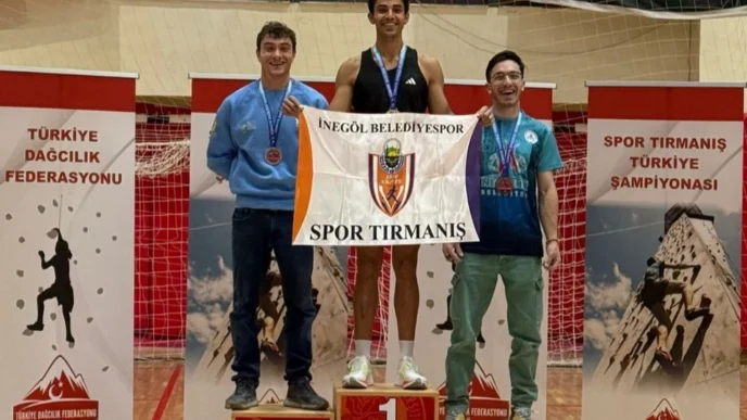 Bursa İnegöllü sporcu Türkiye Şampiyonu oldu