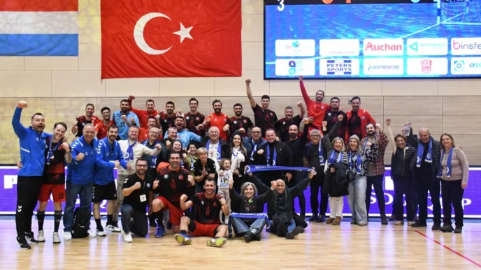 Bursa Nilüfer Belediyespor Avrupa'da son 16’ya yükseldi