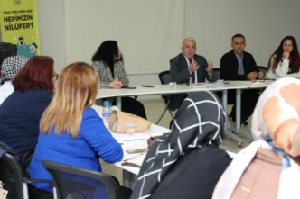 Bursa Nilüfer'de “Birlikte güçlü olun” mesajı