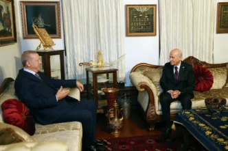 Cumhurbaşkanı Erdoğan’dan Bahçeli’ye ziyaret
