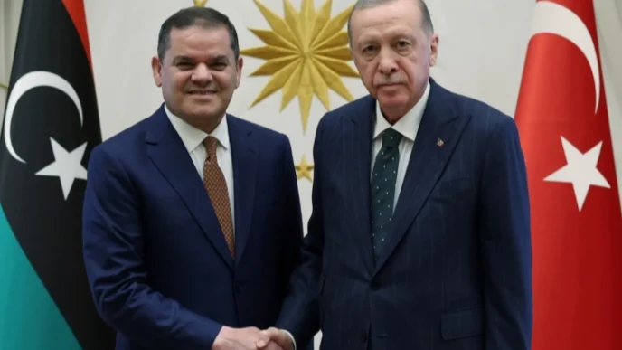 Cumhurbaşkanı Erdoğan, Libya Başbakanı Dibeybe ile görüştü