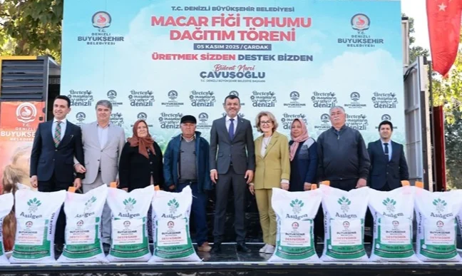 Denizli’de üreticiye 44 tonluk tohum desteği