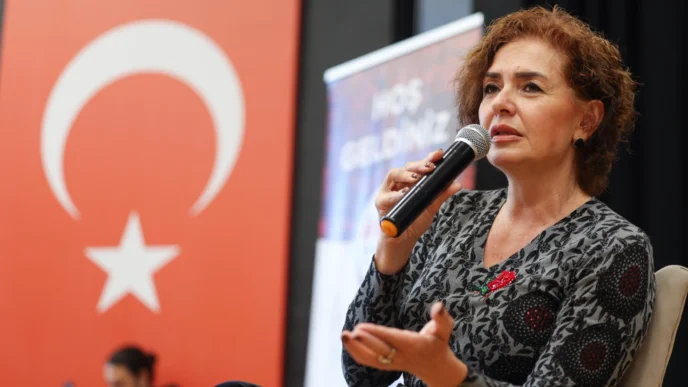 Gazeteci Özlem Gürses'ten Bakırköy'de 'umutlu' konuşma