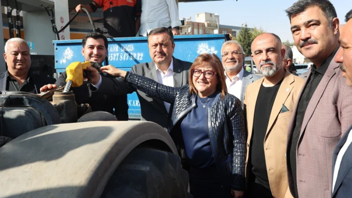 Gaziantep'te çiftçilere yüzde yüz hibeyle mazot desteği