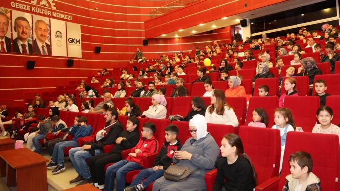 Gebze'de çocuklar ara tatil etkinliğiyle moral buldu