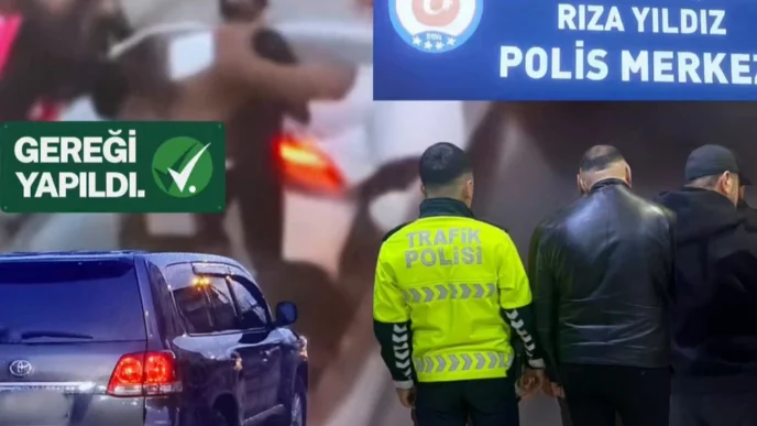 İstanbul'da ters yönde gidip saldıran sürücüler yakalandı.. Yeni kanunla ağır yaptırımlar yolda