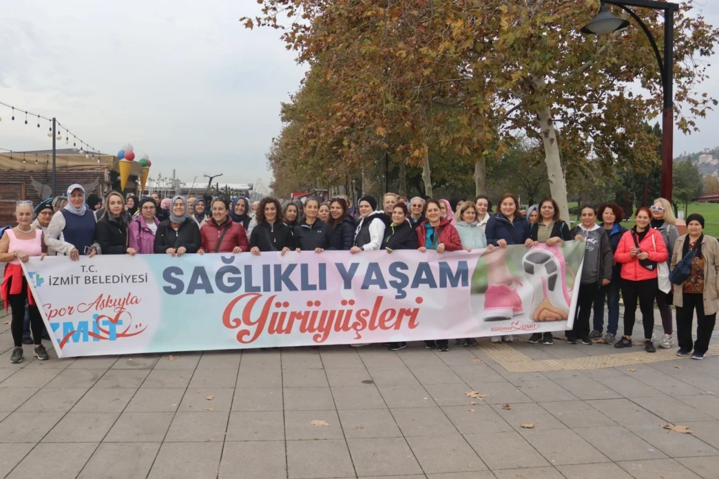 İzmit’te adımlar sağlıklı yaşama atıldı