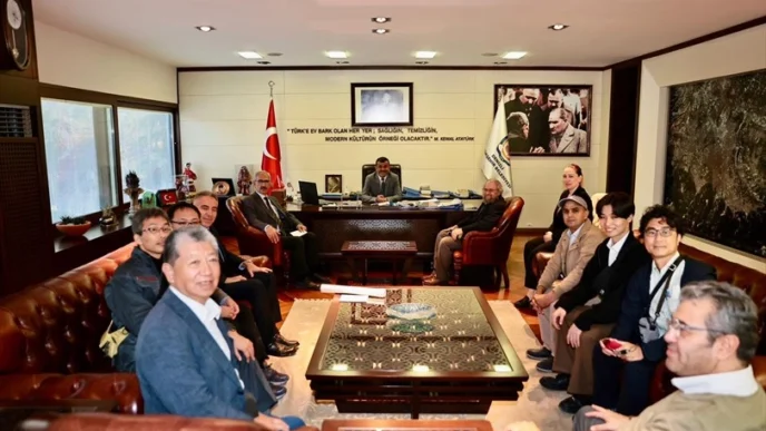 Japon ve Türk bilim insanlarından Denizli'ye ziyaret