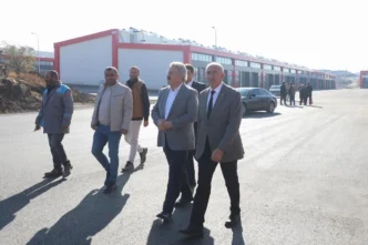 Kayseri Melikgazi'den oto sanayide asfalt mesaisi