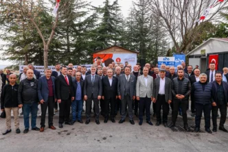 Keçiören'de Başkan Özarslan şoförlerle buluştu