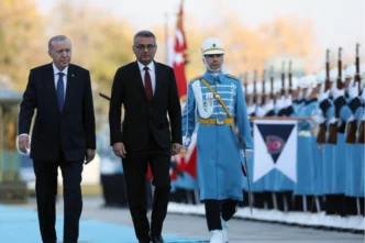 KKTC Cumhurbaşkanı Erhürman Külliye'de