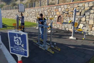 Kocaeli Darıca'da Millet Bahçesi'nde kesintisiz çalışma