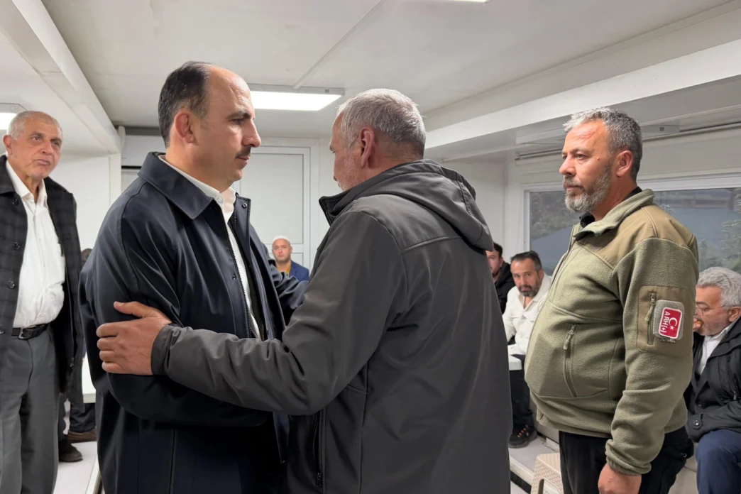 Konya'da Başkan Altay'dan şehit ailesine taziye ziyareti