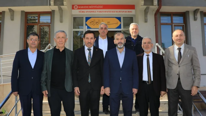 Konya'da hafızlık yolculuğuna Başkan Kılca'dan destek