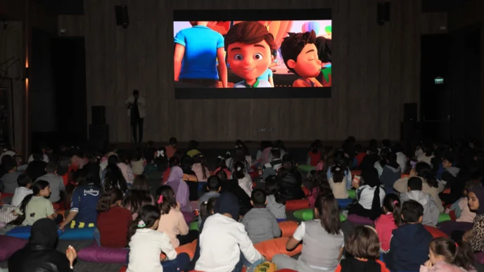 Konya Karatay'da sinema gösterimlerine yoğun ilgi