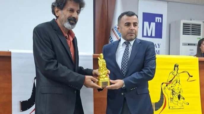 Köşe yazarımız 'necmi cemal'e Antakya Uluslararası Film Festivali'nde onur ödülü