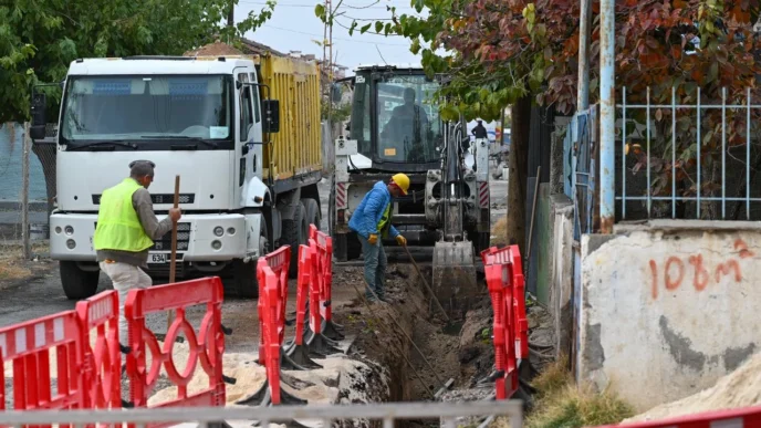 Malatya’nın içme suyu şebekesi yenileniyor