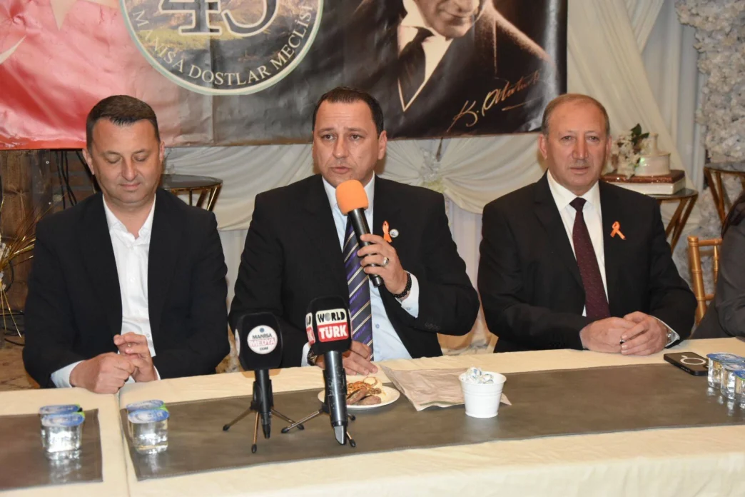 Manisa Akhisar Belediye Başkanı 'Dostlar Meclisi'nin konuğu oldu