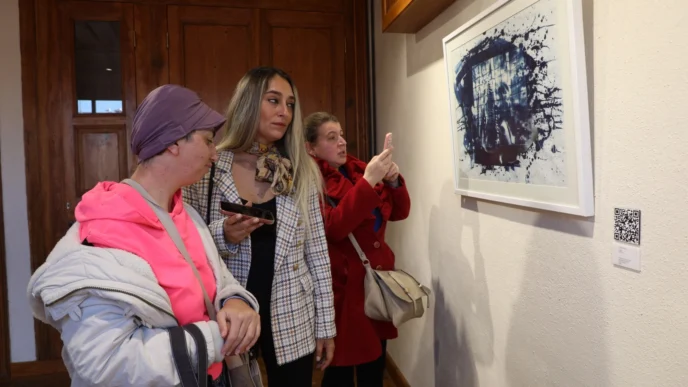 Mudanya'da görme engelliler için sanatta erişilebilirlik adımı