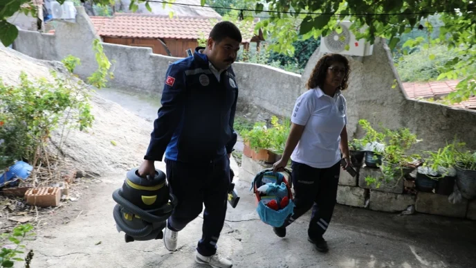 Muğla Büyükşehir, Behiye Teyze ve kızı Fatma’nın yanında