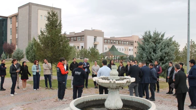 NNYÜ'de deprem tatbikatı