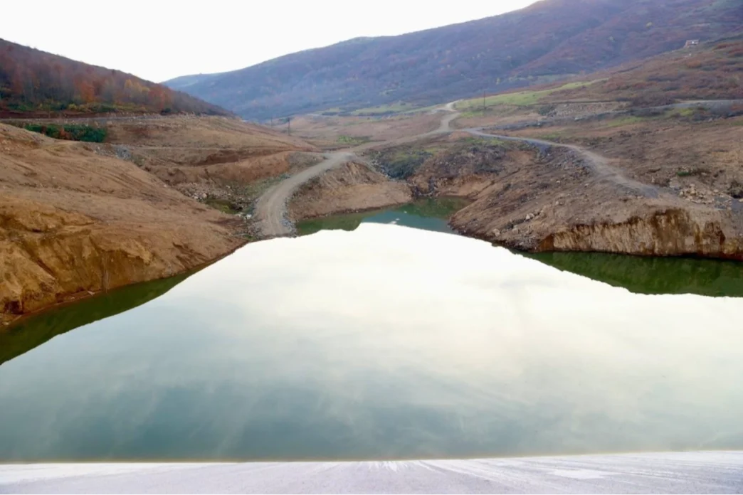 Ordu Korgan Barajı'nda su tutumuna başlandı