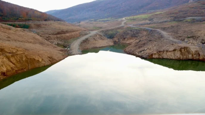Ordu Korgan Barajı'nda su tutumuna başlandı