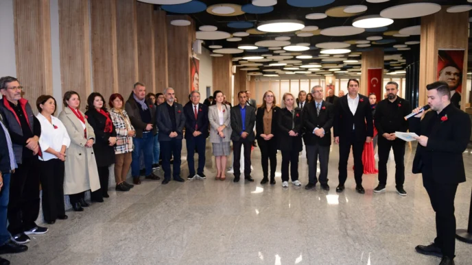 Osmangazi’de sanatın diliyle Atatürk’e saygı