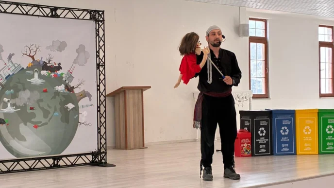 Sakarya'da miniklere eğlenceli buluşma