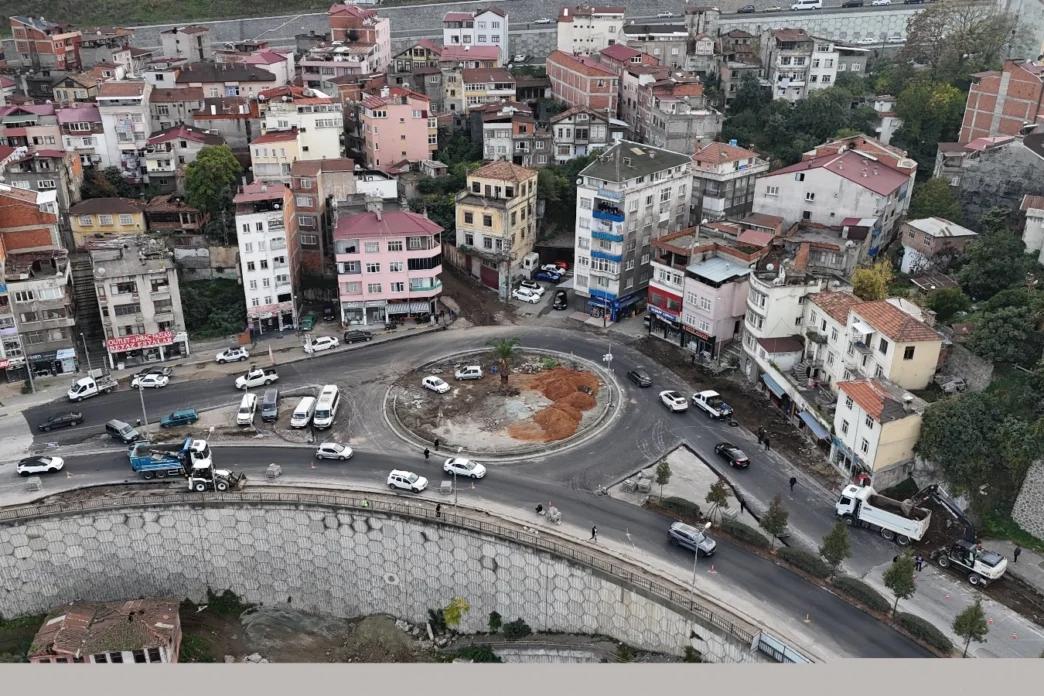 Trabzon'da Esentepe KavşağI trafiği rahatlatacak