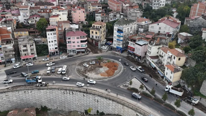 Trabzon'da Esentepe KavşağI trafiği rahatlatacak