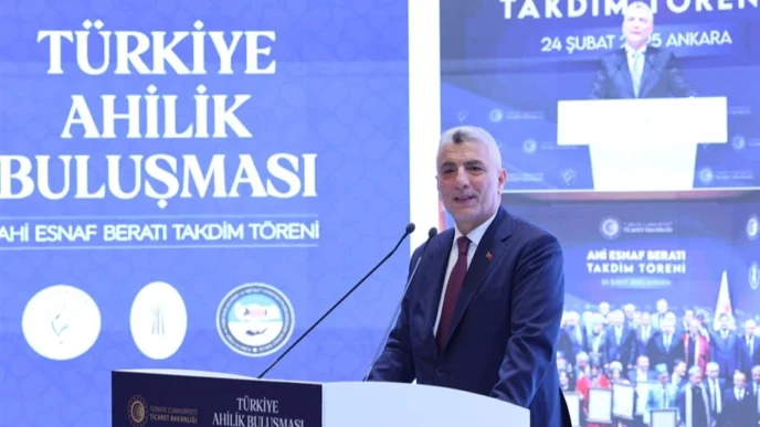Ahi beratları takdim edildi