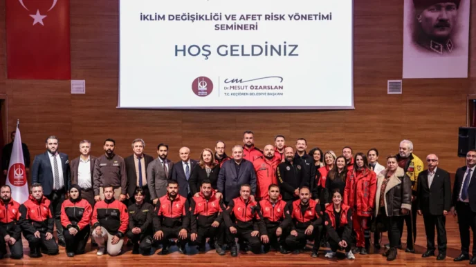 Ankara Keçiören’de 'İklim Afet Risk Yönetimi' semineri