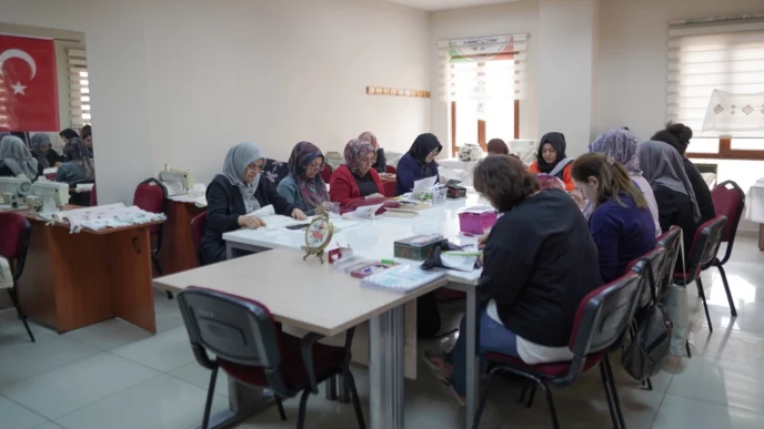 Atölye Melikgazi'ye büyük ilgi