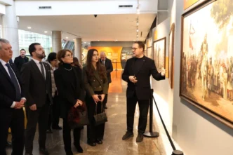 Bakan Bolkvadze Bursa’da Panorama 1326’yı gezdi