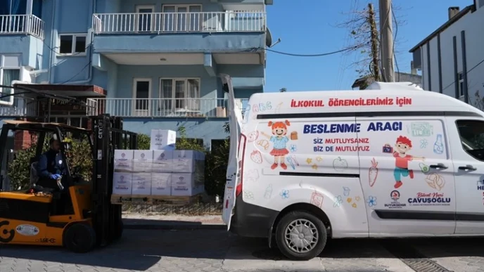 Beslenme yardımı birinci yılında binlerce öğrenciye ulaştı