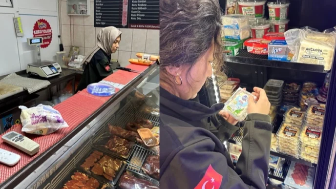 Bilecik Pazaryeri'nde yeni yıl öncesi denetim seferberliği