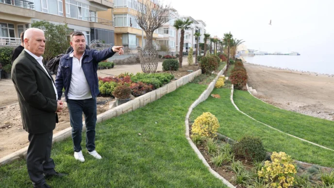 Bursa Büyükşehir'den Mudanya sahiline 'değer' proje