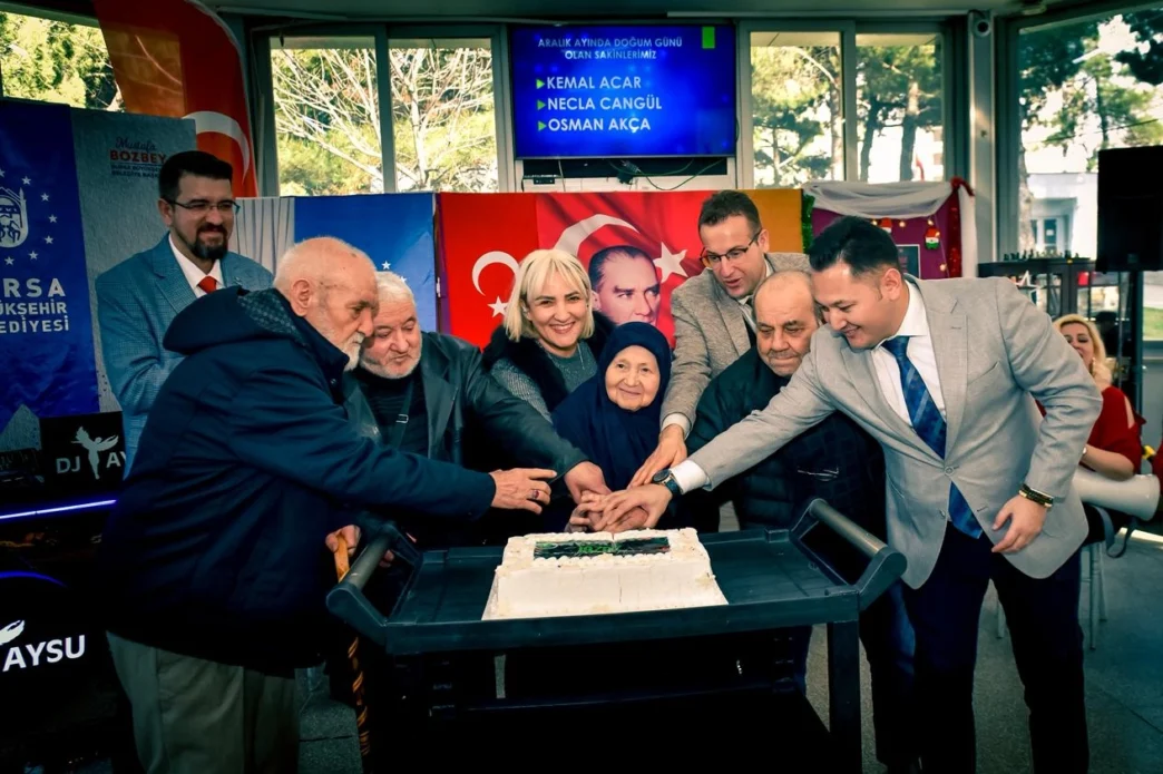 Bursa Büyükşehir'in huzurlu sakinleri yeni yıl coşkusu yaşadı
