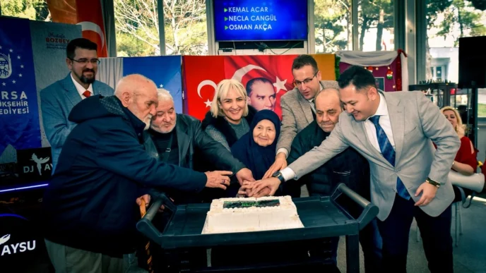 Bursa Büyükşehir'in huzurlu sakinleri yeni yıl coşkusu yaşadı